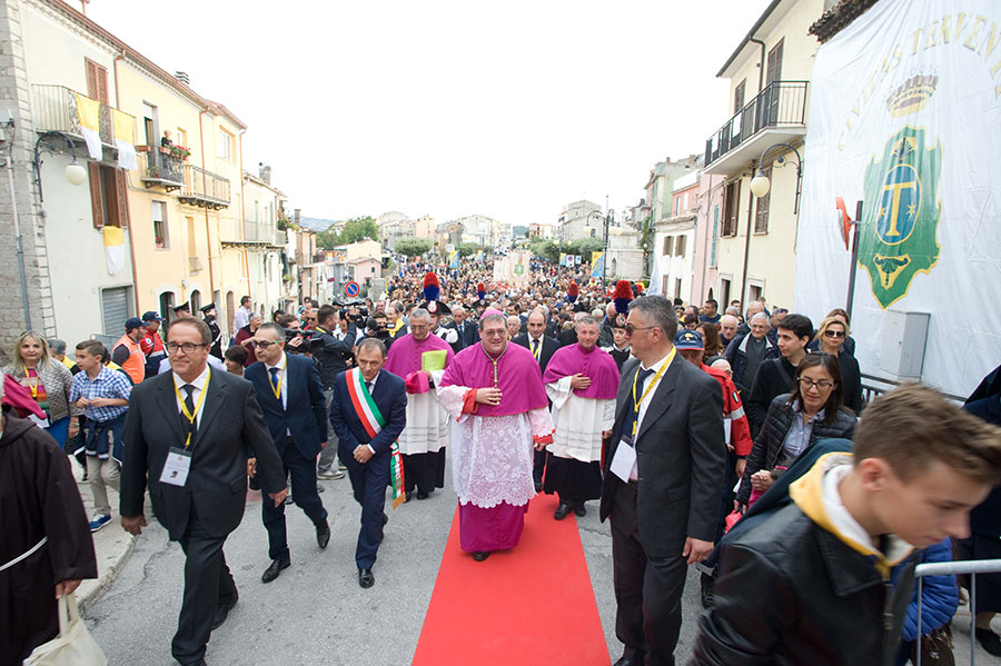 Ingresso in Diocesi del Vescovo Claudio Palumbo: l'arrivo a Trivento