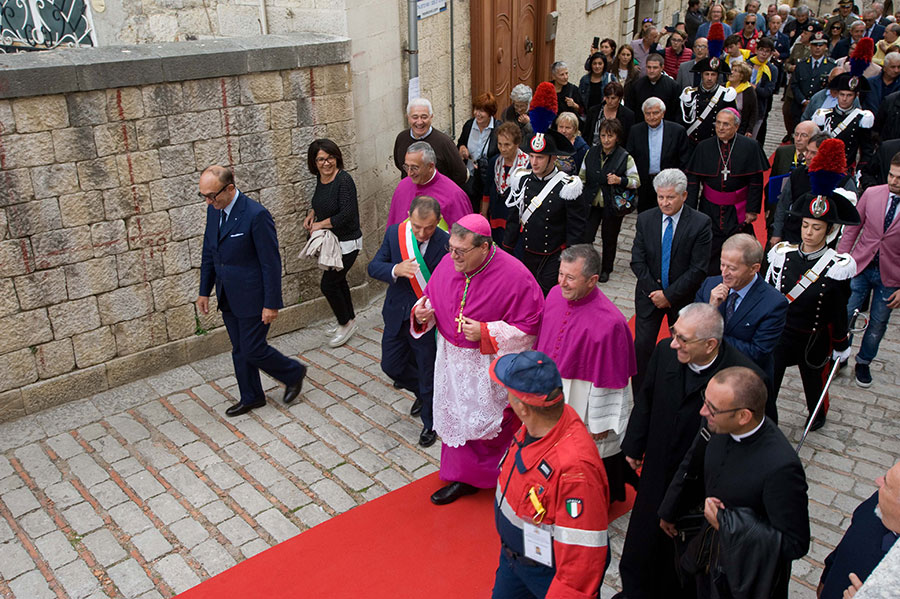 Ingresso in Diocesi del Vescovo Claudio Palumbo: l'arrivo a Trivento