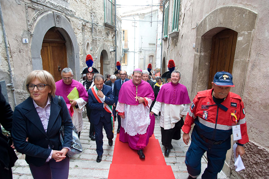Ingresso in Diocesi del Vescovo Claudio Palumbo: l'arrivo a Trivento