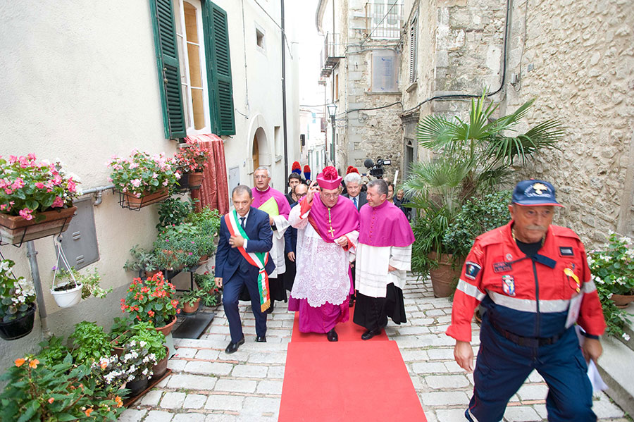 Ingresso in Diocesi del Vescovo Claudio Palumbo: l'arrivo a Trivento