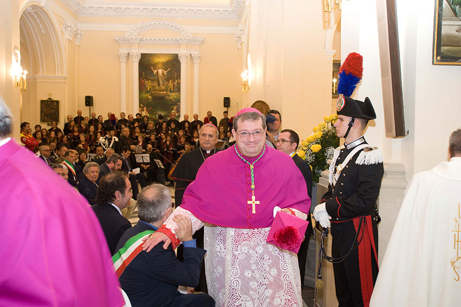 Ingresso in Diocesi del Vescovo Claudio Palumbo: l'arrivo in Cattedrale