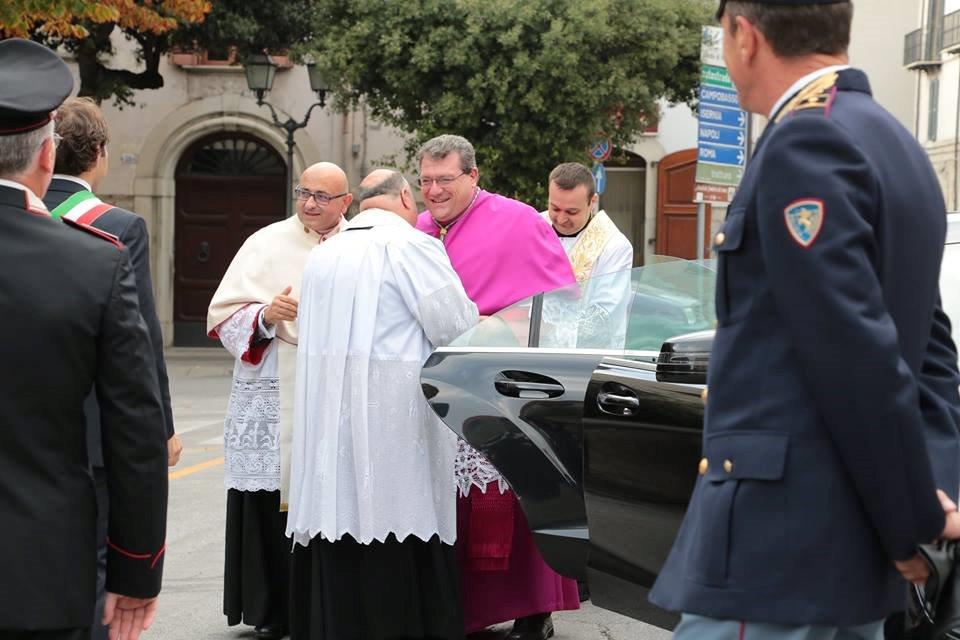 Prima visita in Agnone del nuovo Vescovo Claudio