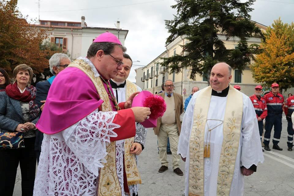 Prima visita in Agnone del nuovo Vescovo Claudio