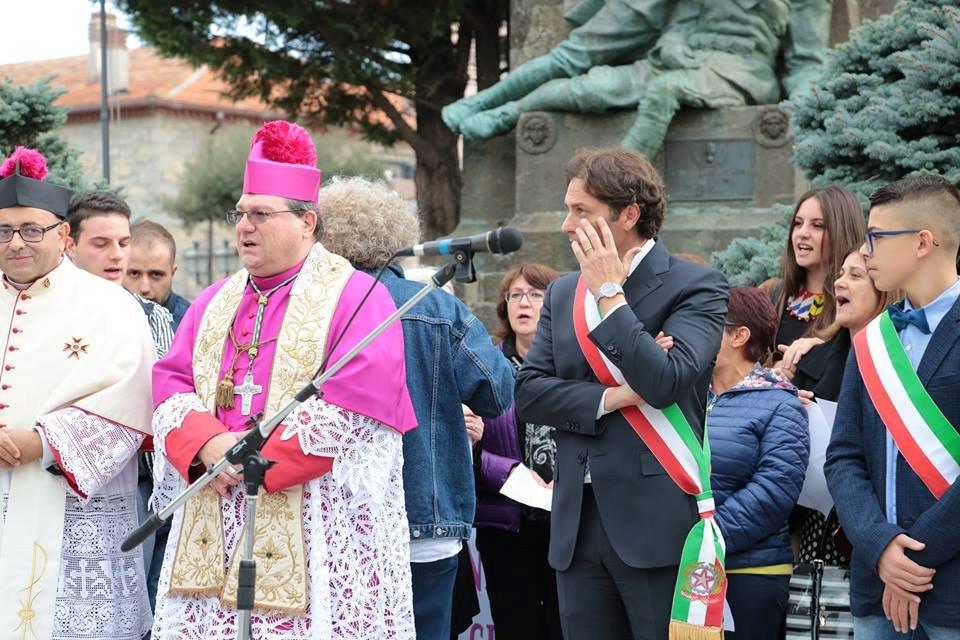 Prima visita in Agnone del nuovo Vescovo Claudio