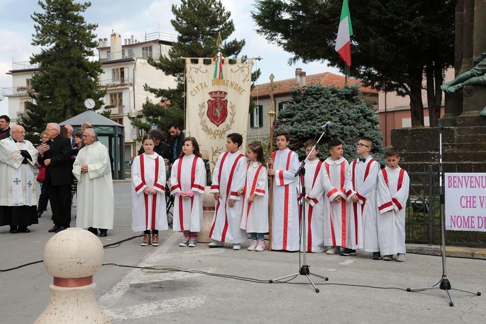 Prima visita in Agnone del nuovo Vescovo Claudio