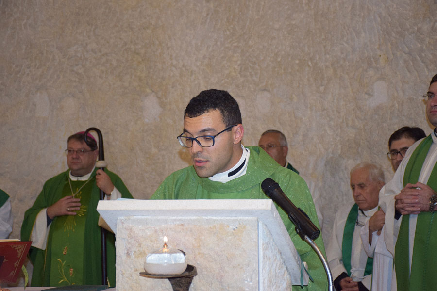 Il nuovo parroco di Pietracupa don Simone Iocca