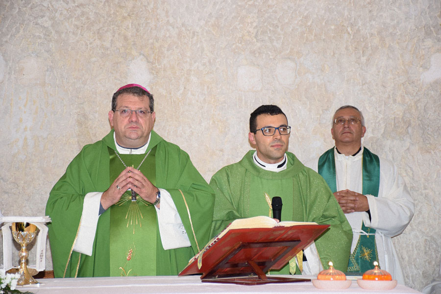 Il nuovo parroco di Pietracupa don Simone Iocca
