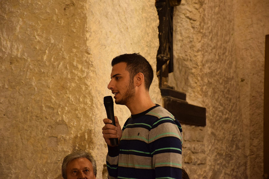 Il nuovo parroco di Pietracupa don Simone Iocca