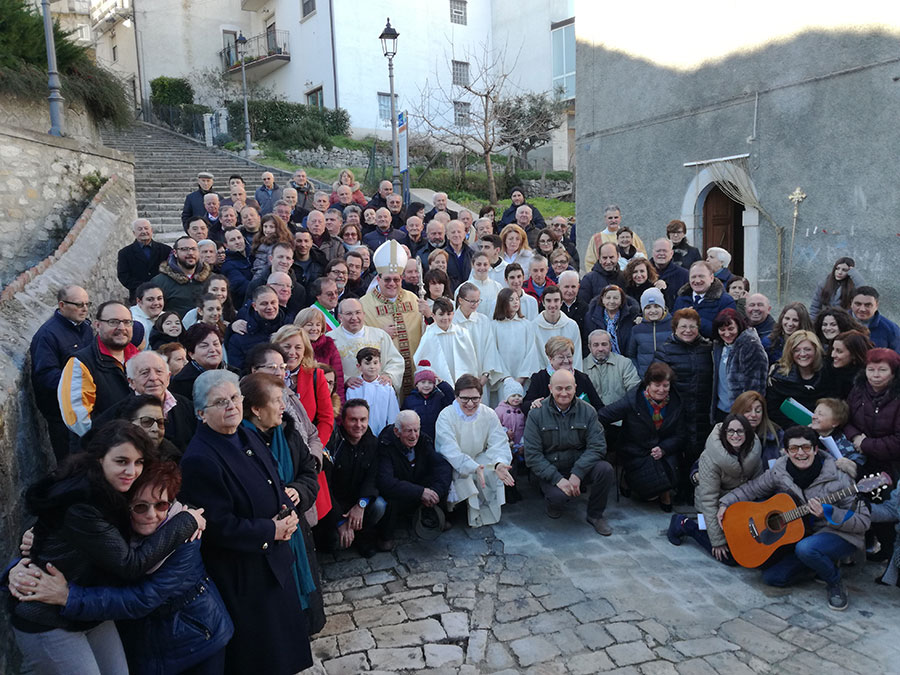 Le foto della riconsacrazione dell'altare nella chiesa di Sant'Antonio Abate