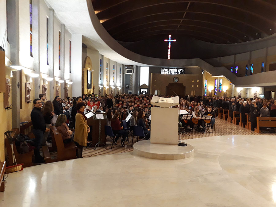 Precetto delle Scuole Medie ed Elementari ad Agnone