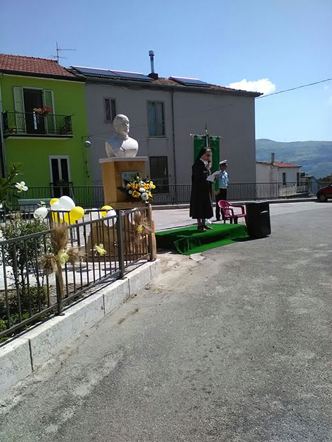 Le foto dell'inaugurazione del monumento di San Giovanni Paolo II a Belmonte