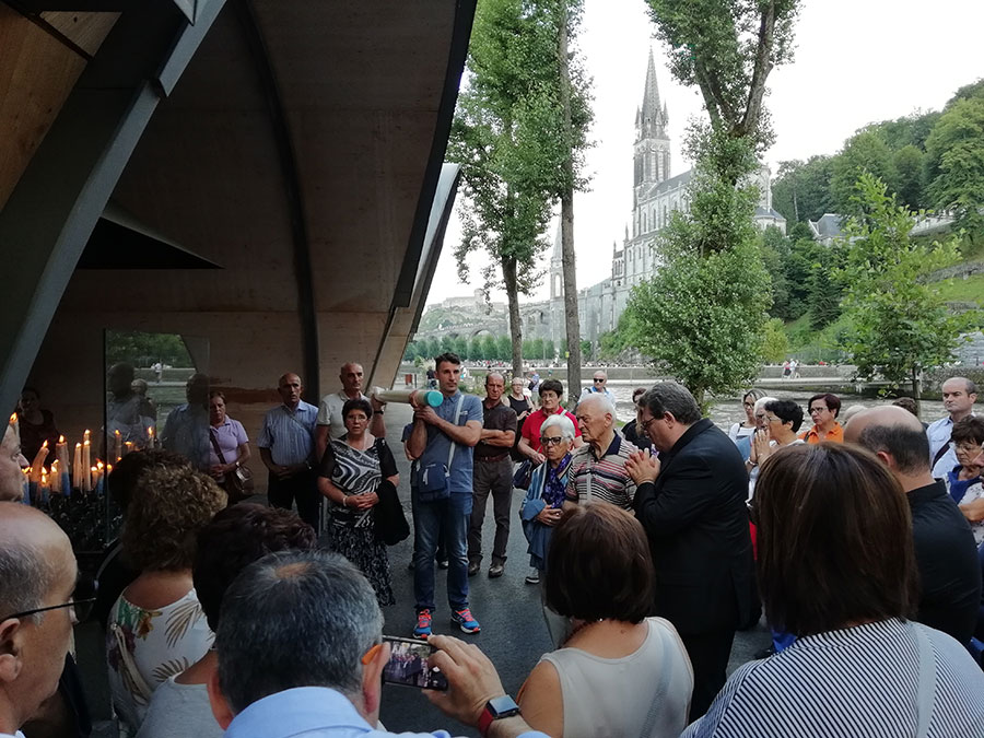 Da Lourdes, le prime foto del pellegrinaggio della Diocesi