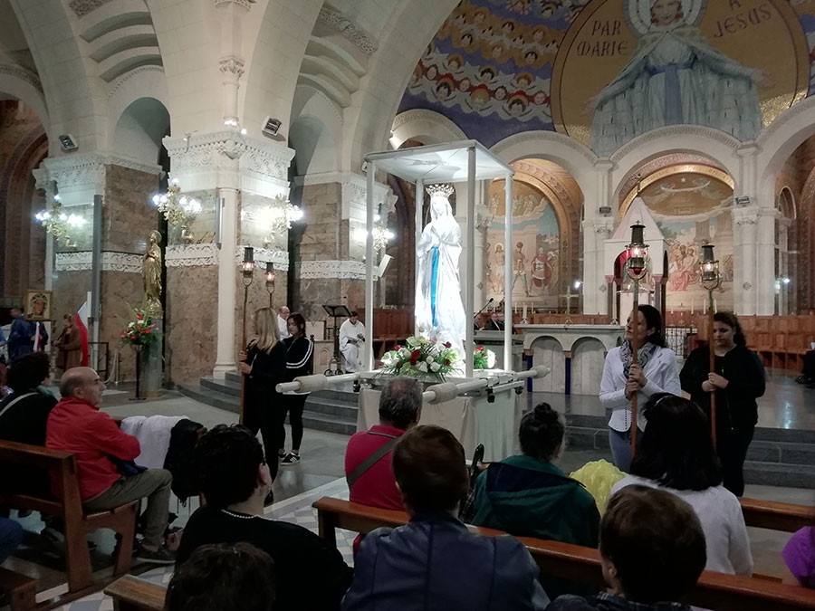 Da Lourdes, le prime foto del pellegrinaggio della Diocesi