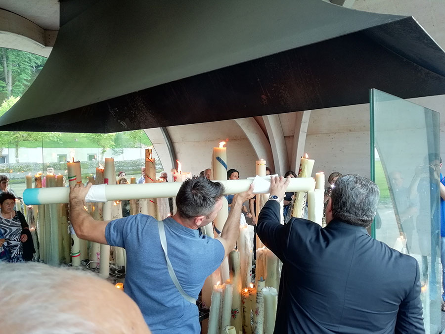 Da Lourdes, le prime foto del pellegrinaggio della Diocesi