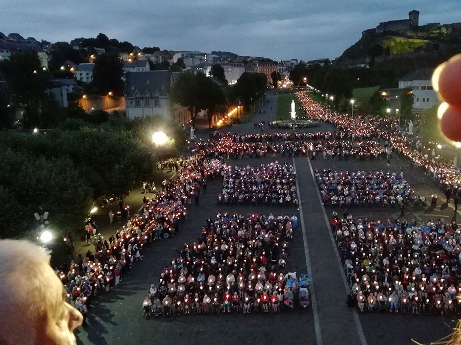 Altre immagini da Lourdes: il pellegrinaggio della Diocesi continua