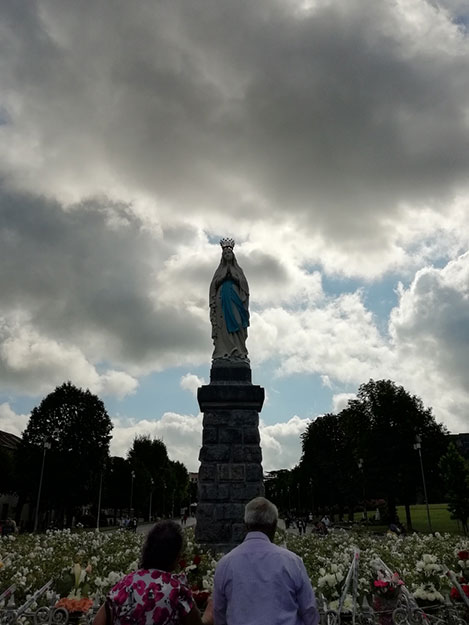 Altre immagini da Lourdes: il pellegrinaggio della Diocesi continua