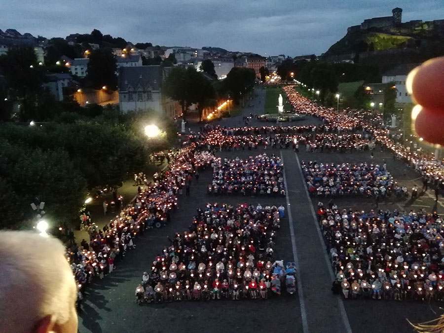 Altre immagini da Lourdes: il pellegrinaggio della Diocesi continua