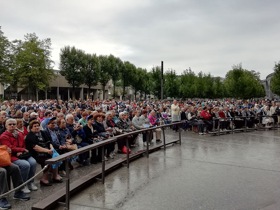 Altre immagini da Lourdes: il pellegrinaggio della Diocesi continua