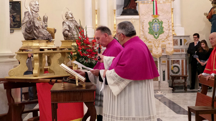 La processione dei Santi Patroni