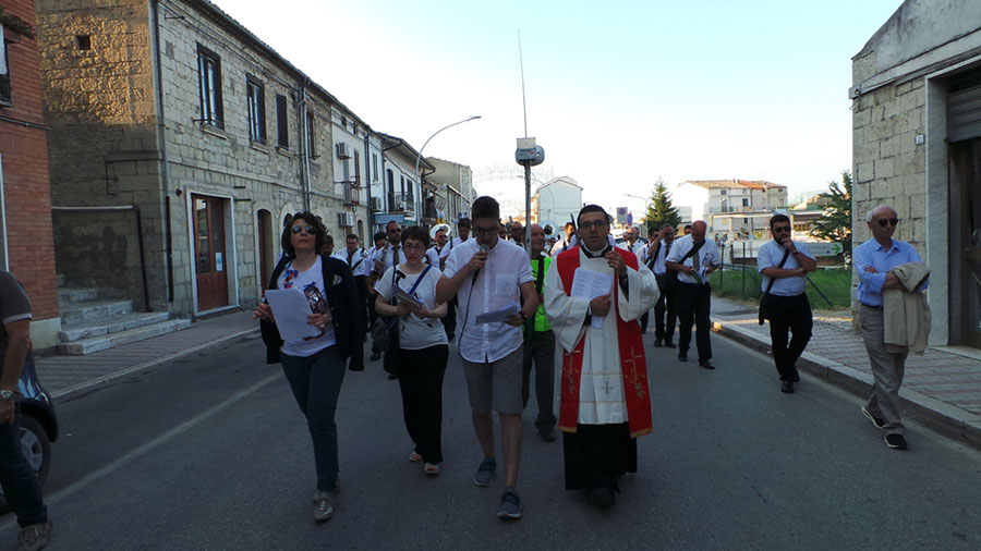 La processione dei Santi Patroni