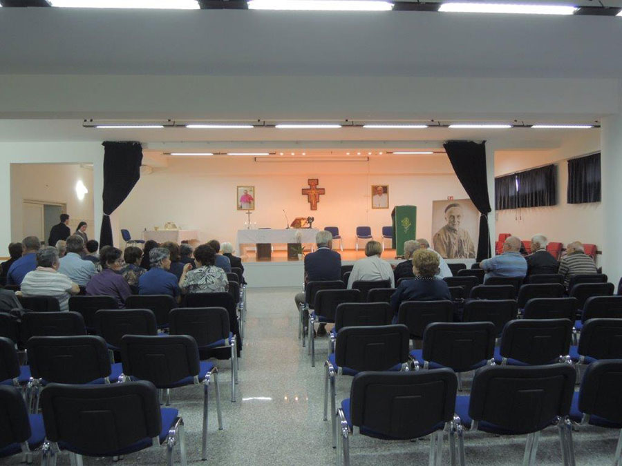 Accoglienza delle Suore Orsoline a Colle San Giovanni