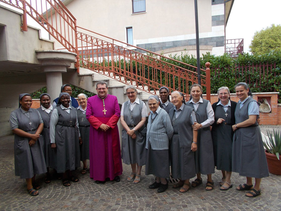 Accoglienza delle Suore Orsoline a Colle San Giovanni