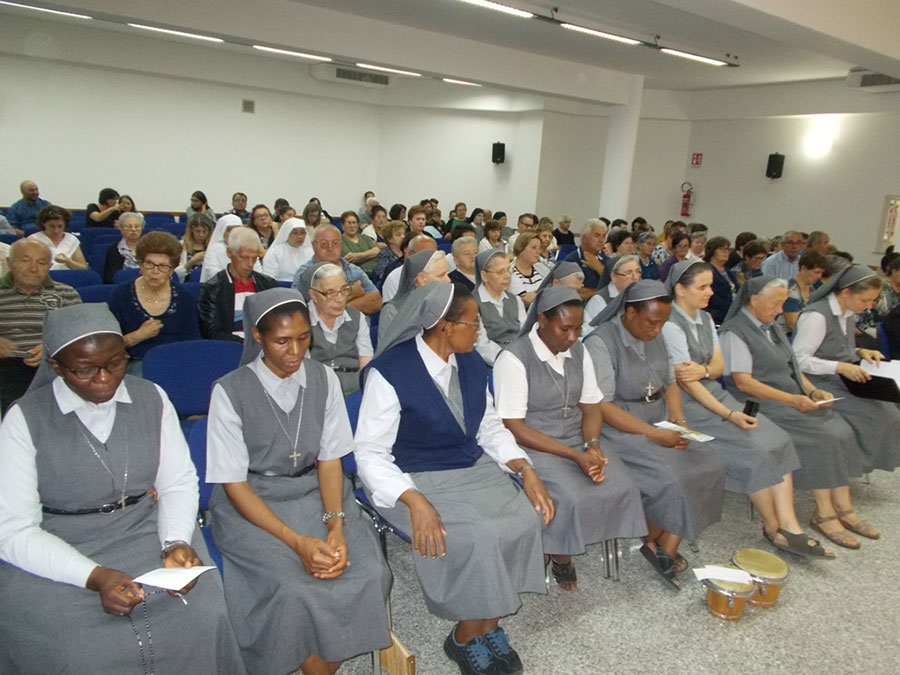 Accoglienza delle Suore Orsoline a Colle San Giovanni