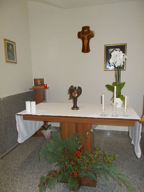Accoglienza delle Suore Orsoline a Colle San Giovanni