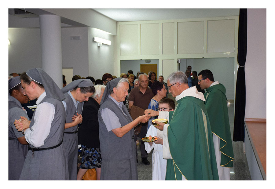 Inaugurazione della nuova casa delle Suore Orsoline a Trivento