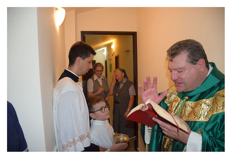 Inaugurazione della nuova casa delle Suore Orsoline a Trivento