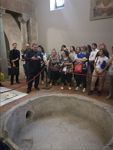 Gita a Napoli del Coro della Cattedrale insieme con il Vescovo Claudio