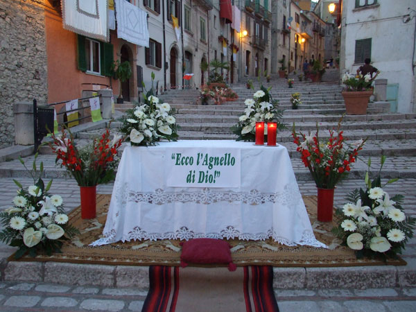 L'infiorata del Corpus Domini a Trivento