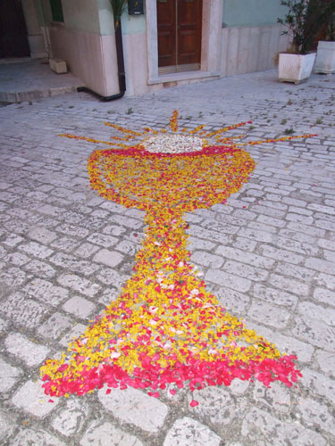 L'infiorata del Corpus Domini a Trivento