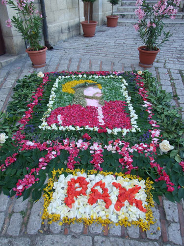L'infiorata del Corpus Domini a Trivento