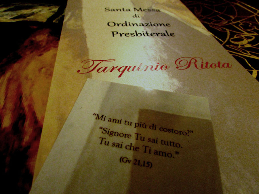 Ordinazione Presbiterale di don Tarquinio Ritota