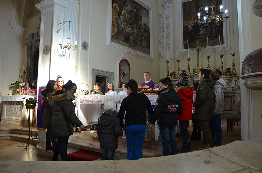 Insediamento del parroco Tarquinio Ritota a Rionero Sannitico