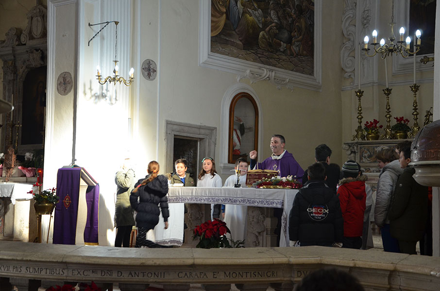 Insediamento del parroco Tarquinio Ritota a Rionero Sannitico