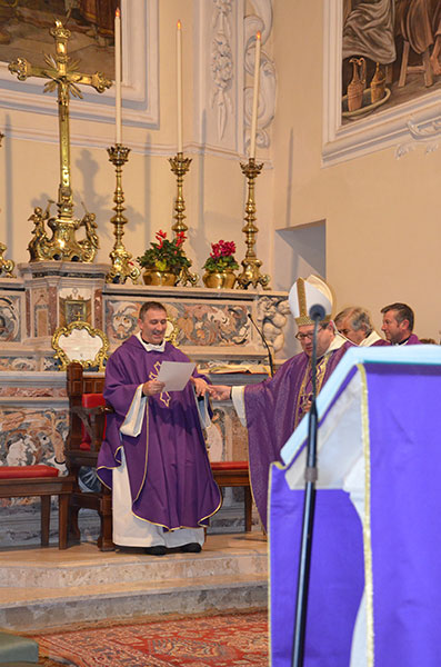 Insediamento del parroco Tarquinio Ritota a Rionero Sannitico