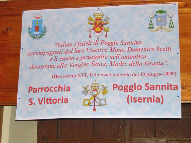 Festa a Poggio Sannita per la campana Maria SS. delle Grazie che è tornate a suonare