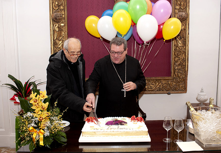 Il compleanno del Vescovo Claudio