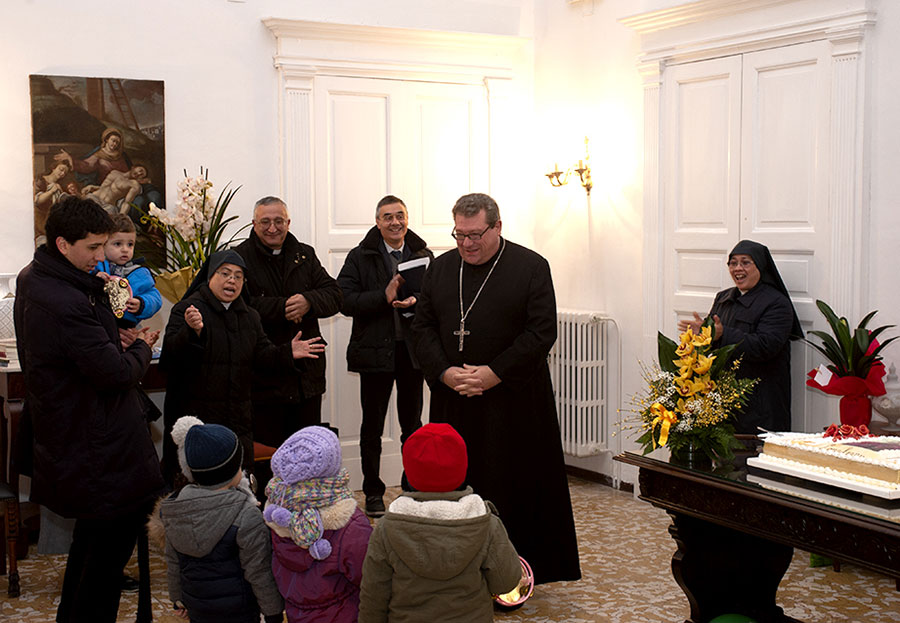 Il compleanno del Vescovo Claudio