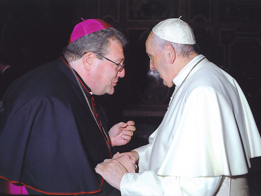 Mons. Claudio Palumbo ha incontrato Sua Santità Papa Francesco