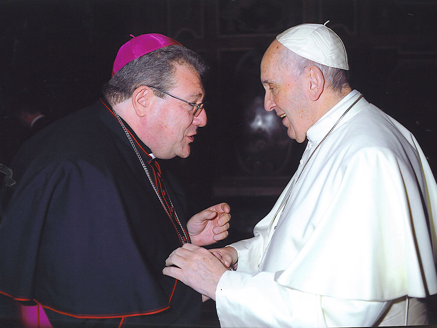 Mons. Claudio Palumbo ha incontrato Sua Santità Papa Francesco