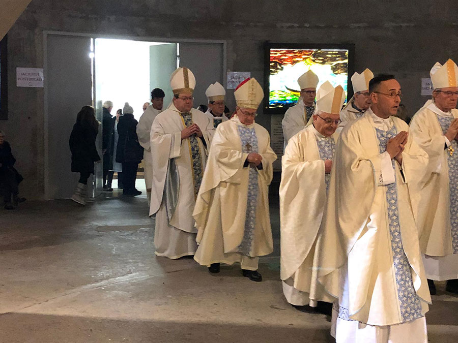 Pellegrinaggio a Lourdes con il Vescovo Claudio