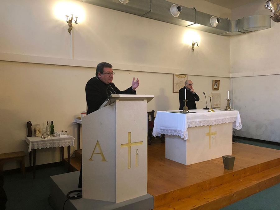 Pellegrinaggio a Lourdes con il Vescovo Claudio