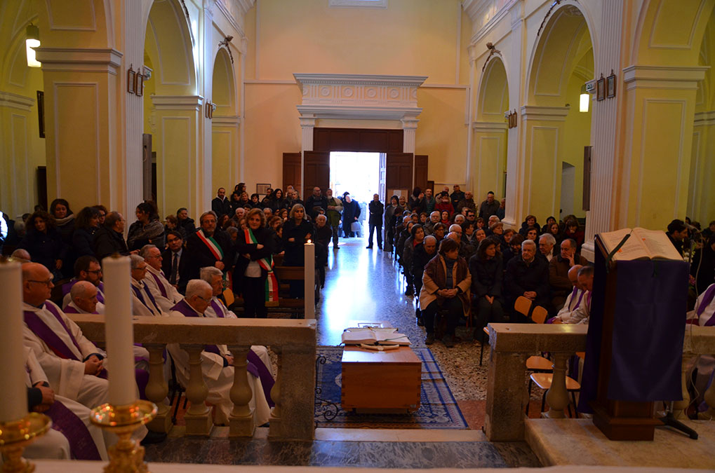 I funerali di don Rosario D'Ambrosio