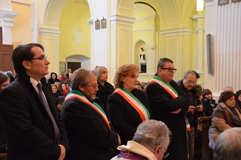 I funerali di don Rosario D'Ambrosio