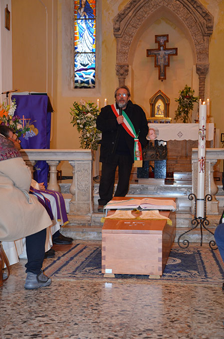 I funerali di don Rosario D'Ambrosio