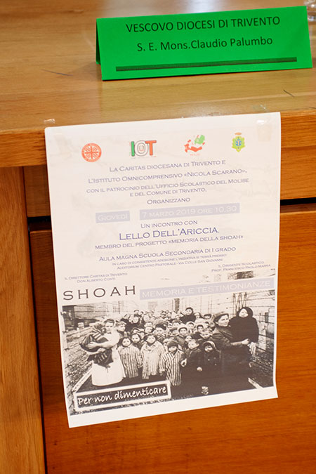 SHOAH - Memoria e testimonianze. L'incontro a Trivento