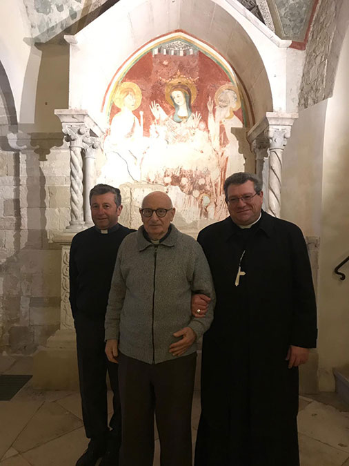 Il Vescovo Claudio a Trani, in occasione delle Quarantore